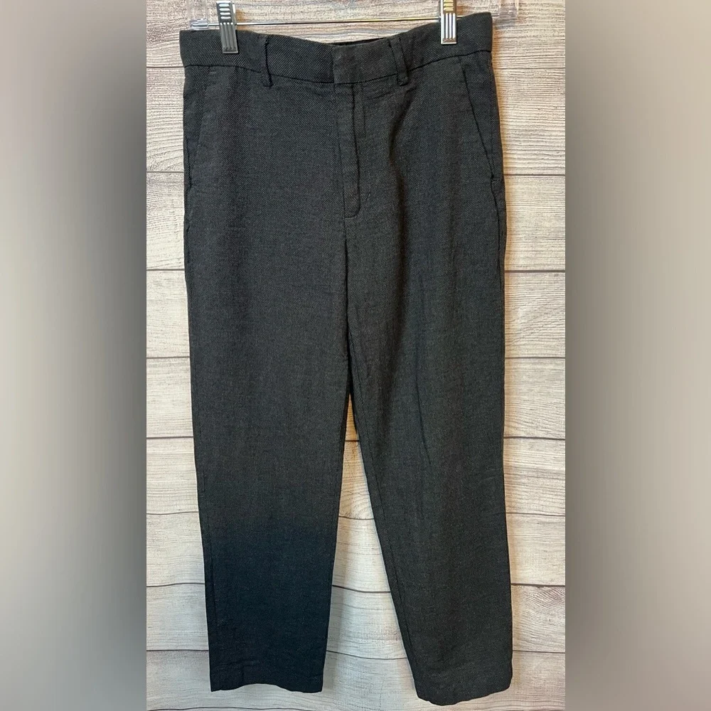 H&M Boys Charcoal‎ Pants Adjustable Waist Size 16
